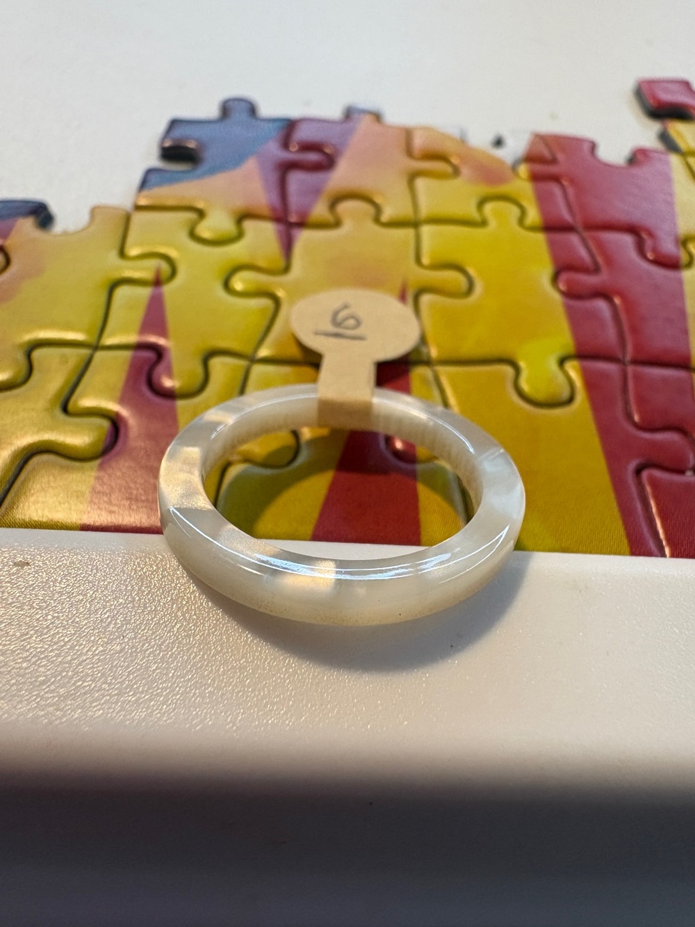 Classic Cream Resin Ring